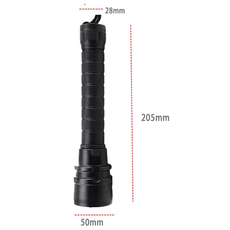 Scuba Diving Flashlight 5000Lumens Tactical Hunting Torch