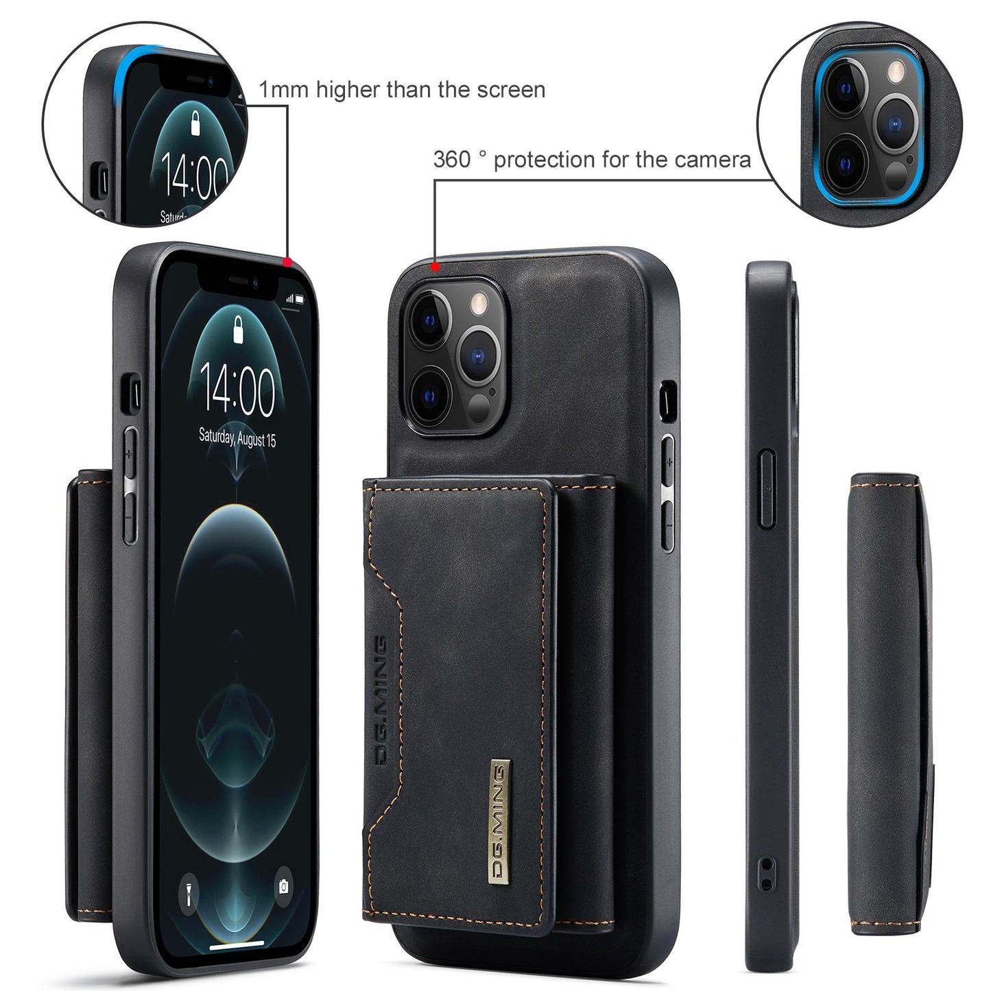iPhone 14 Pro Max Wallet Case - salelink.co.nz