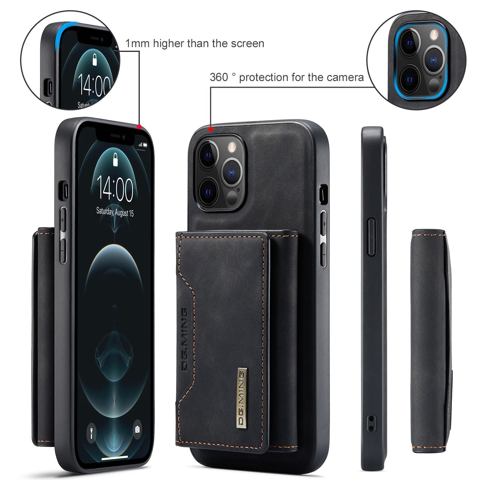 iPhone 14 Pro Max Wallet Case - salelink.co.nz