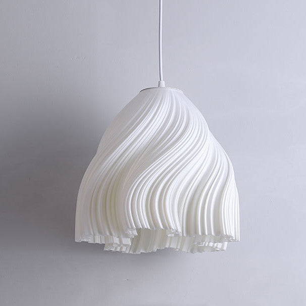 Modern White Lampshade Simple Pendant Light Hanging Lamp