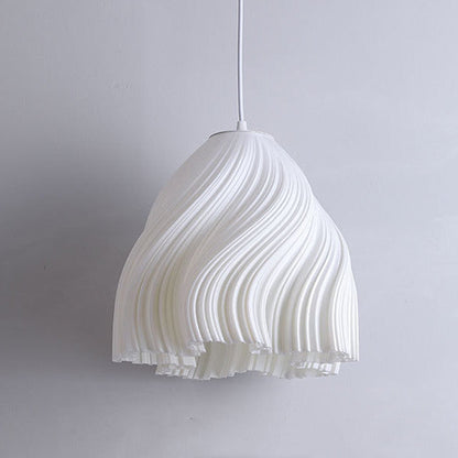 Modern White Lampshade Simple Pendant Light Hanging Lamp