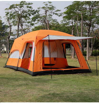 Camping Tent 5-8persons 310x220x190cm Orange