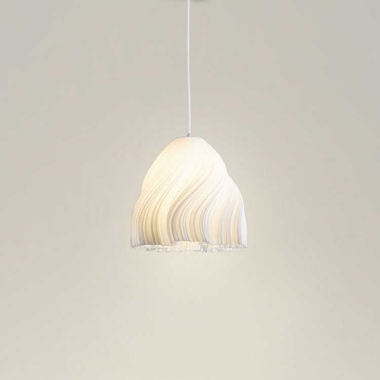 Modern White Lampshade Simple Pendant Light Hanging Lamp