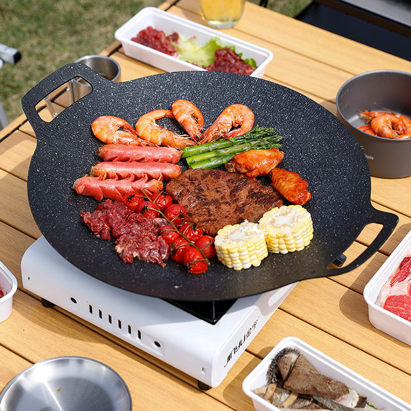 Portable BBQ Grill Pan - 30cm