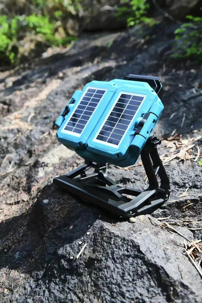88W Solar Rechargeable LED Work Light Foldable