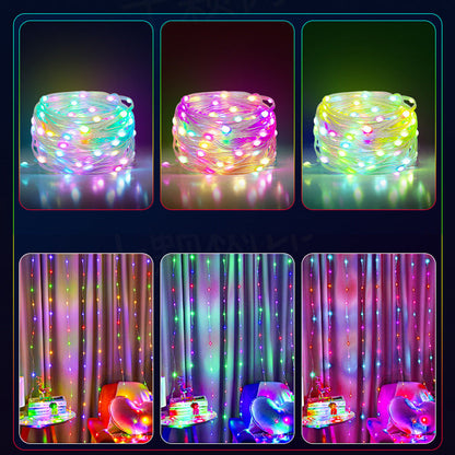 5M Christmas Tree Strip String Lights LED Fairy RGBIC Strip