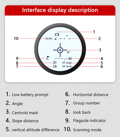 1000M Range Finder - salelink.co.nz
