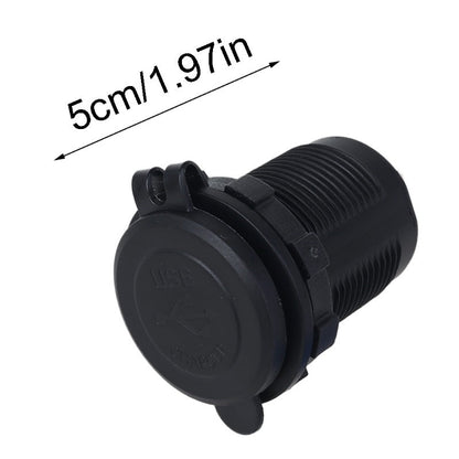 Car Dual USB 12V-24V Charger Quick Charge QC 3.0 Socket Power Outlet - salelink.co.nz