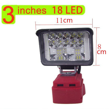 3 Inch LED Work Light for Milwaukee M18 Battery