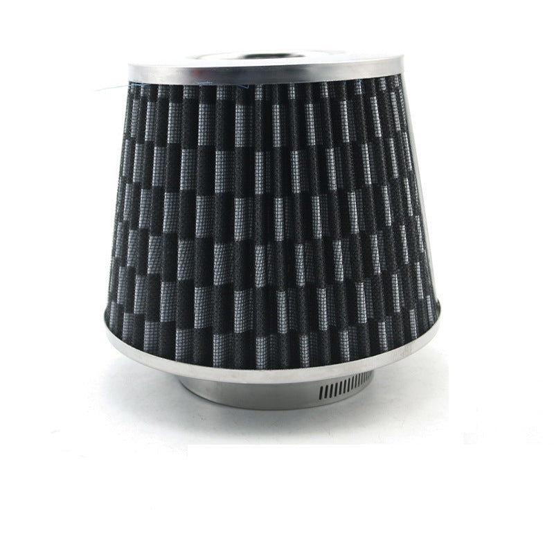 Car Air Filter - Carbon Fiber Black
