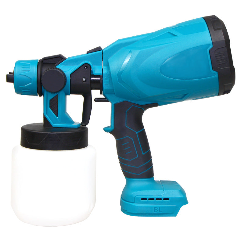 Cordless High Pressure Spray Gun Paint Sprayer Fits Makita 18V Battery