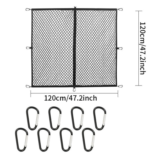 120X120cm Car Truck Bed Cargo Bungee Net Storage Net