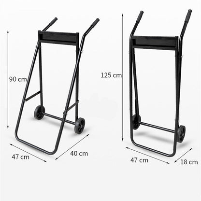Outboard Motor Trolley Stand Transport Suits Up To 30Hp Engine Carrier Stand
