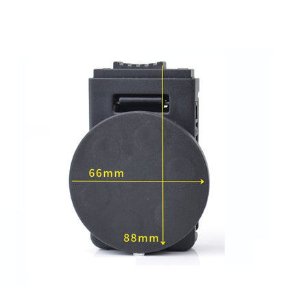 Heavy Duty Screwdriver Round Belt Clip Screw Nail Drill Bit Magnetic Tool Holder
