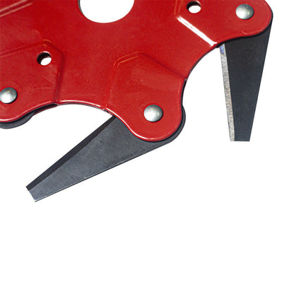 Universal 6 Steel Blades Razors Grass Weed Brush Cleaner Trimmer Head Cutter