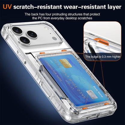 iPhone 17 Pro Max Case Clear Card