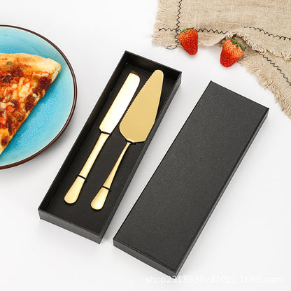 Stainless Steel Cake Server & Dessert Knife – Elegant Baking & Serving Tool