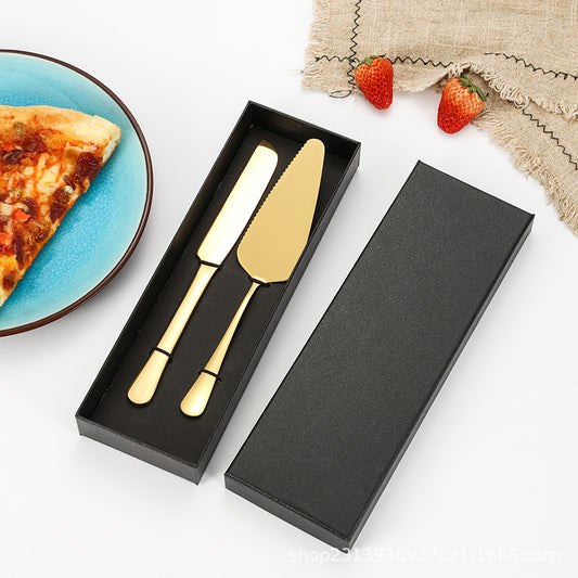 Stainless Steel Cake Server & Dessert Knife – Elegant Baking & Serving Tool