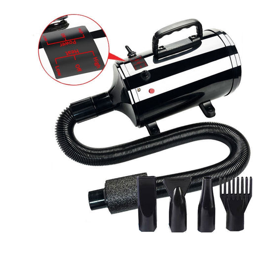 Pet Dog Hair Dryer Black