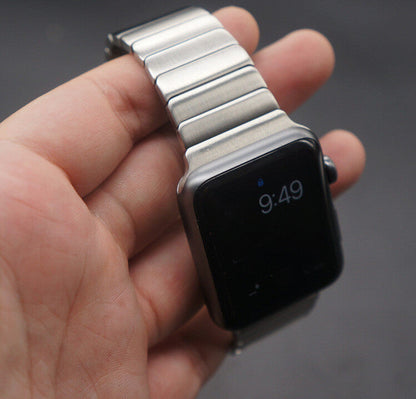 Stainless Steel Strap Band For Apple Watch 44mm 45mm 46mm(Series 10) 49mm Ultra 2 - salelink.co.nz