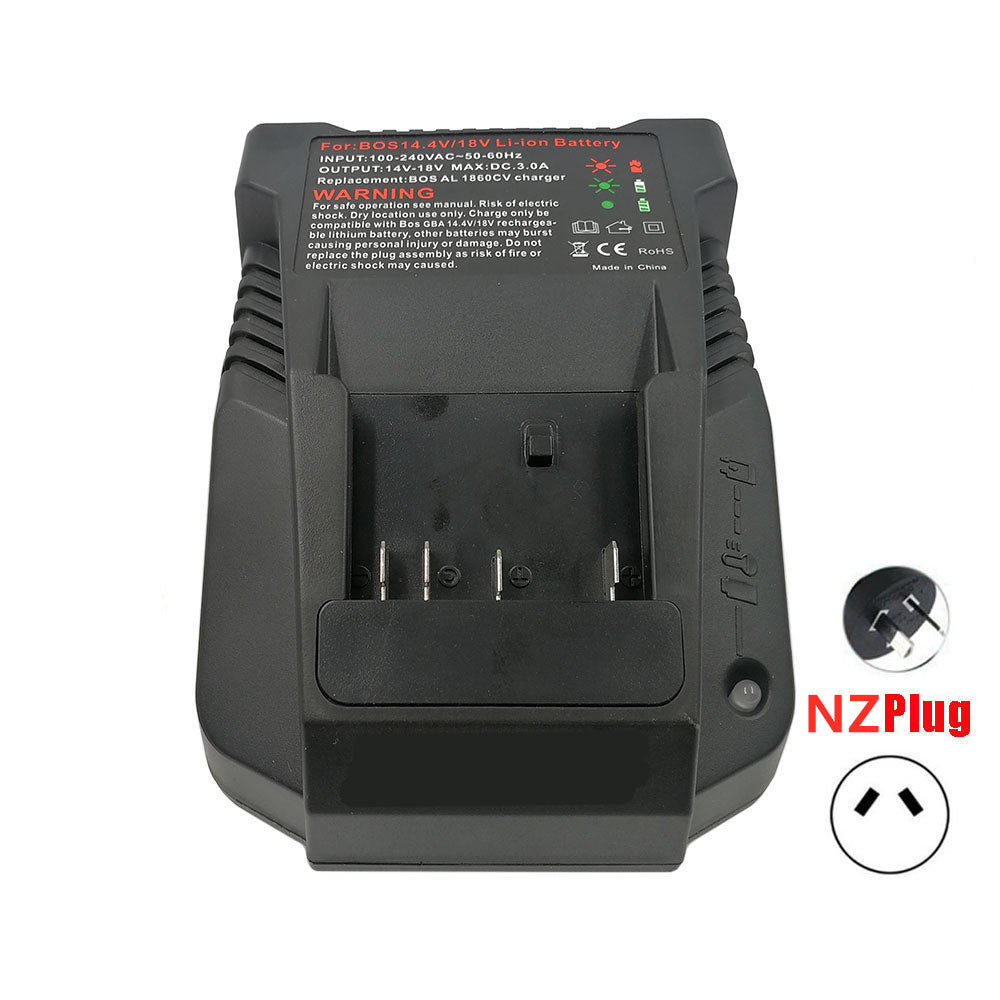 FOR Bosch AL1860CV 14.4V-18V Rapid Battery Charger Li-ion AL1820CV BAT618 BAT609
