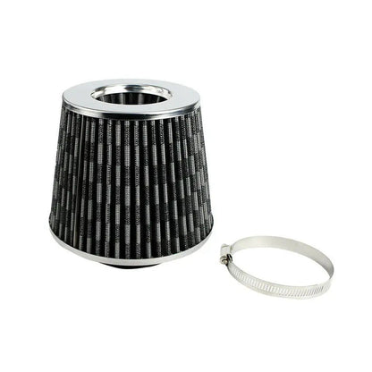 Car Air Filter - Carbon Fiber Black