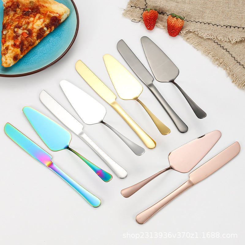Stainless Steel Cake Server & Dessert Knife – Elegant Baking & Serving Tool