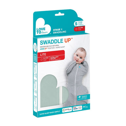 Olive love to dream swaddle  packaging 