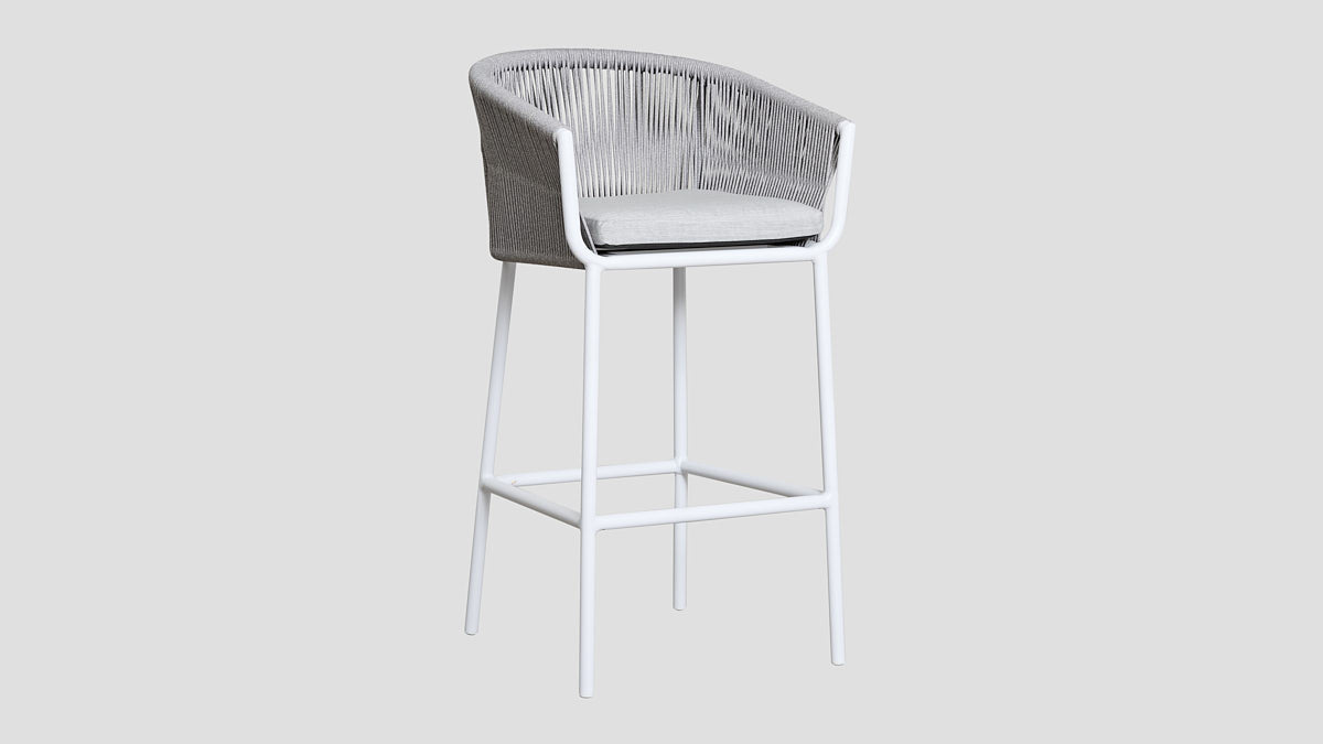OMAHA ROPE BAR STOOL
