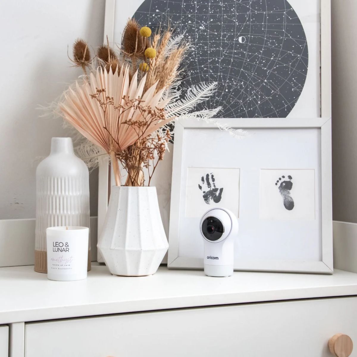 Oricom - 5" Smart HD Baby Monitor with Nightlight