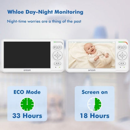 Oricom - 6" Video Baby Monitor