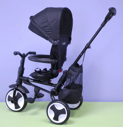 BOLT Foldable Push Tricycle - Black