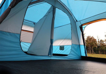 Camping Tent 8-12persons 430x305x203cm Blue