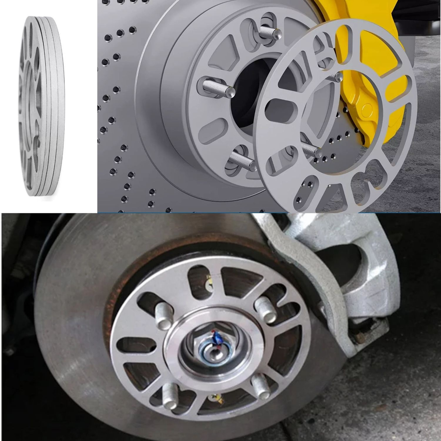 Alloy Aluminum Wheel Spacers Shims Spacer - 10mm