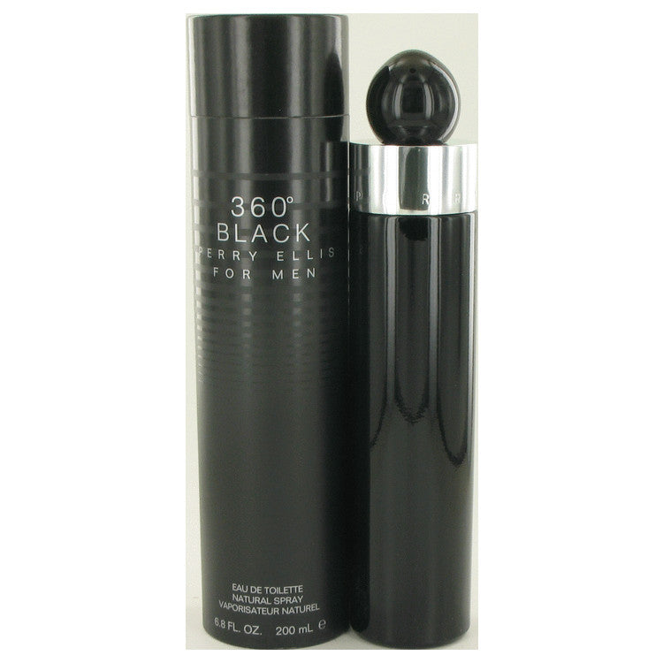 Perry Ellis 360 Black Eau De Toilette Spray by Perry Ellis 200 ml