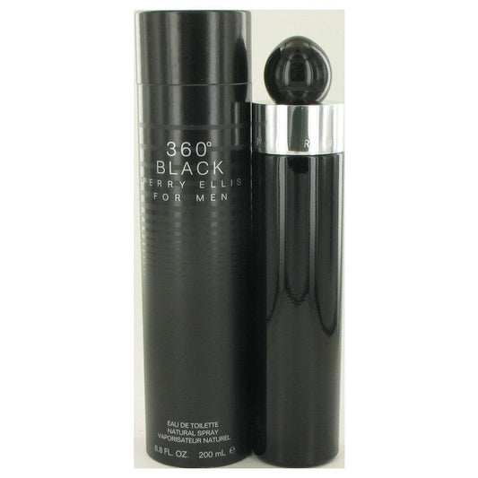Perry Ellis 360 Black Eau De Toilette Spray by Perry Ellis 200 ml
