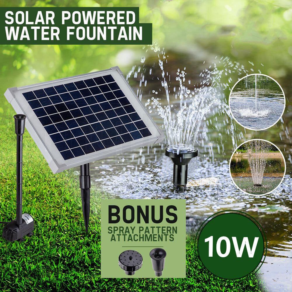 Solar Power Fountain Garden Pond Water Pump - salelink.co.nz