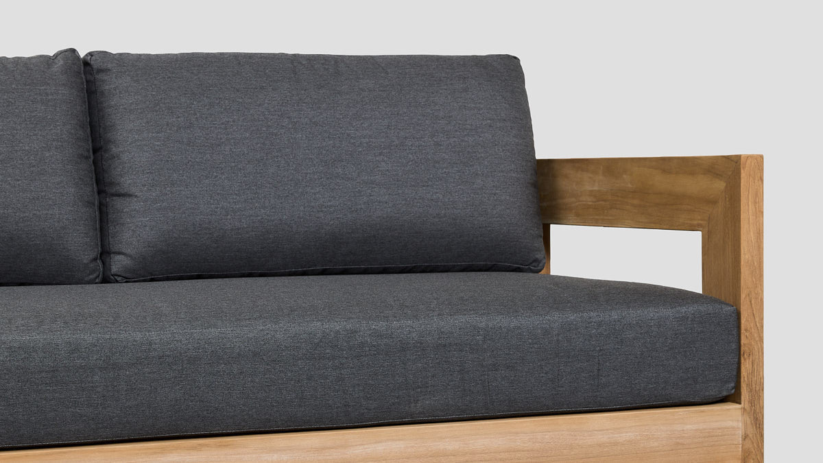 PAUANUI TEAK DOUBLE SOFA