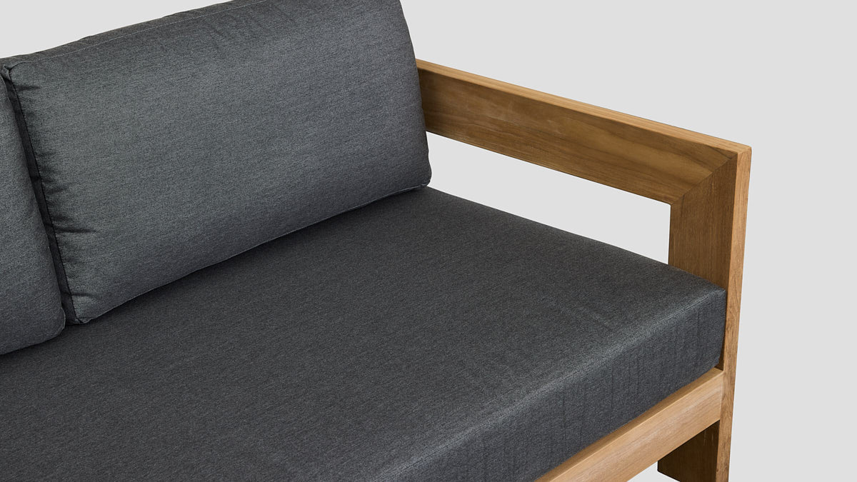 PAUANUI TEAK DOUBLE SOFA