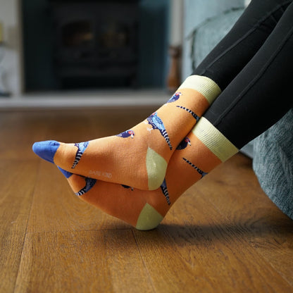 Save the Pheasant Bamboo Socks