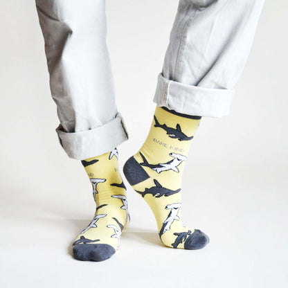 Save the Sharks Bamboo Socks