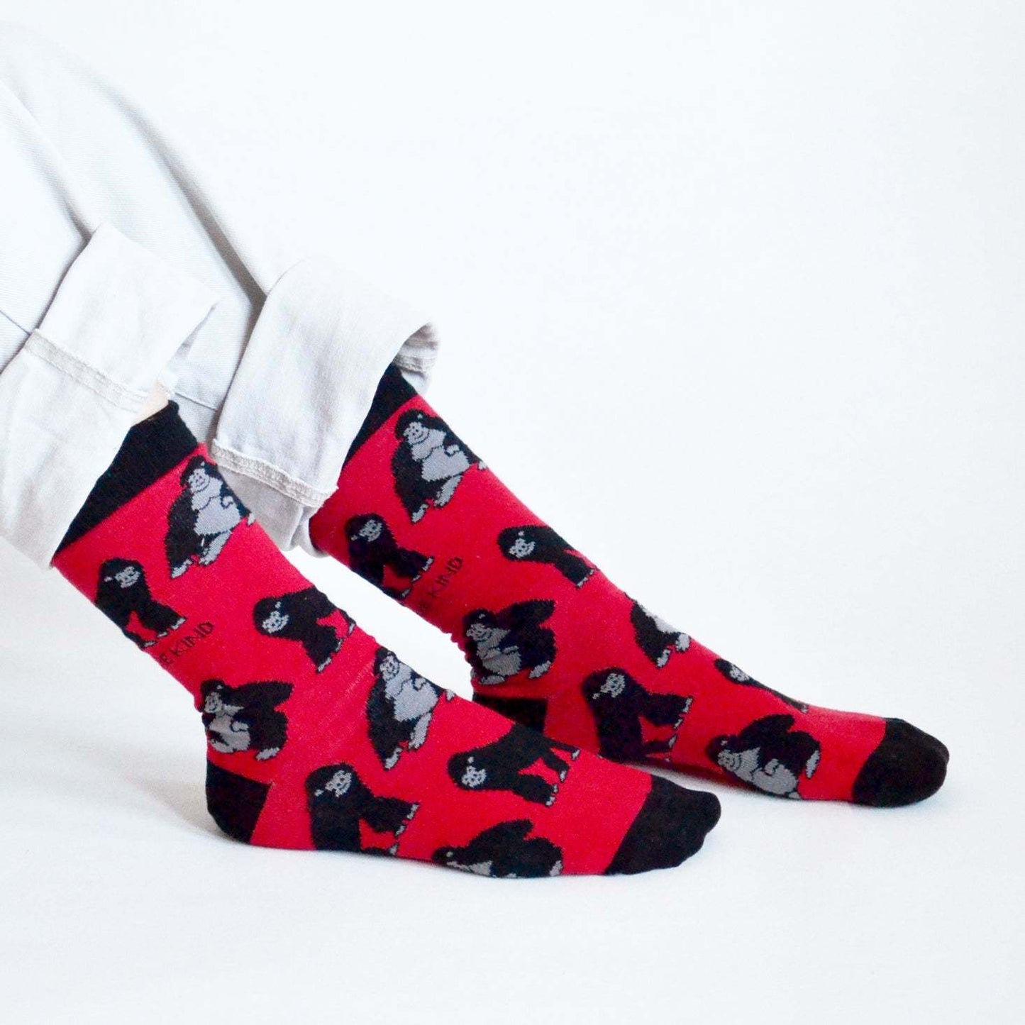 Save the Gorillas Bamboo Socks