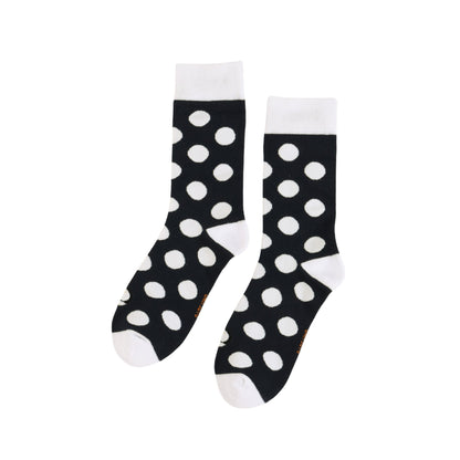 Save the Polka Dot Puffin Bamboo Socks