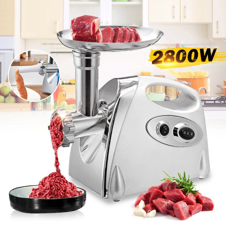 Electric Meat Grinder Mincer Sausage Filler Kibbe Maker Stuffer - salelink.co.nz