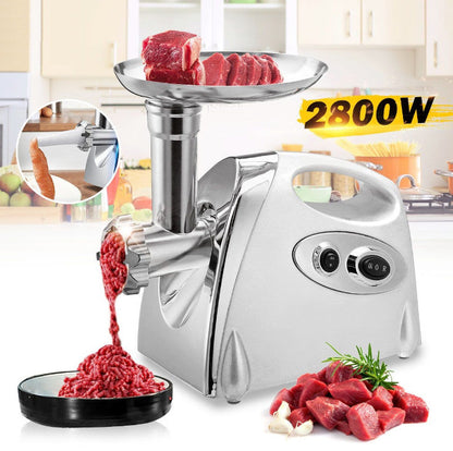 Electric Meat Grinder Mincer Sausage Filler Kibbe Maker Stuffer - salelink.co.nz