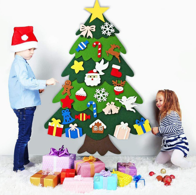 DIY Felt Christmas Tree Set - salelink.co.nz