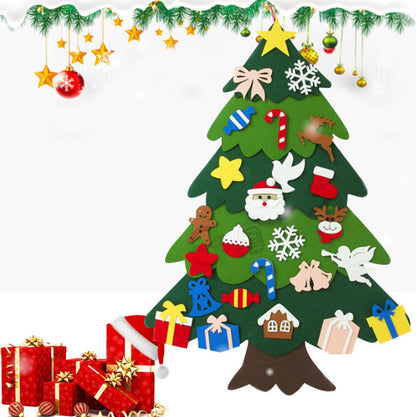 DIY Felt Christmas Tree Set