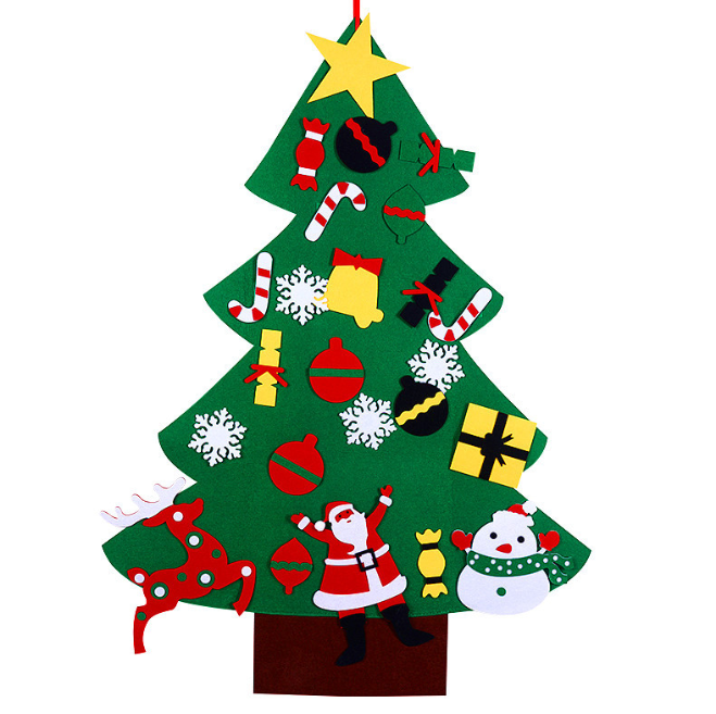 DIY Felt Christmas Tree Set - salelink.co.nz