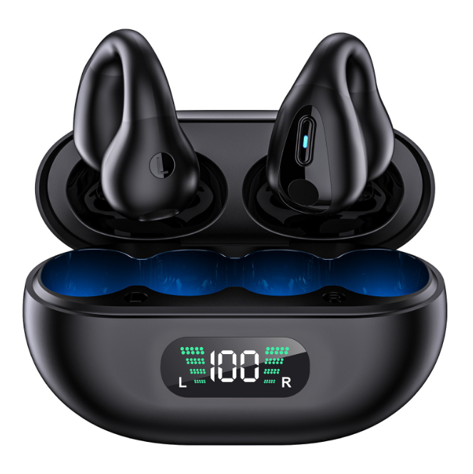 Open Ear Clip Headphones, Wireless Earbuds Bluetooth Earphones - salelink.co.nz