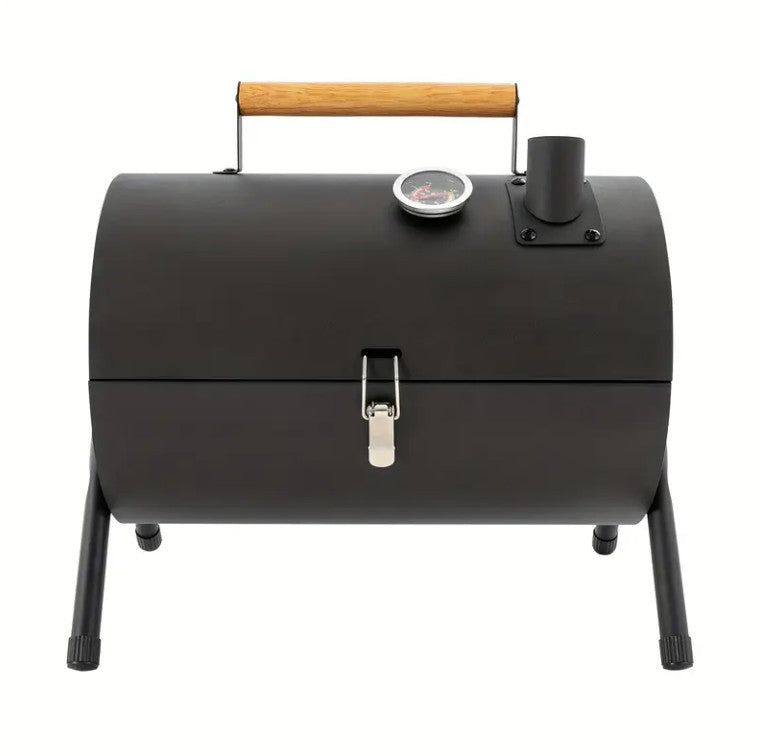 Portable Charcoal Grill, Tabletop Outdoor Barbecue Smoker, Small BBQ Grill